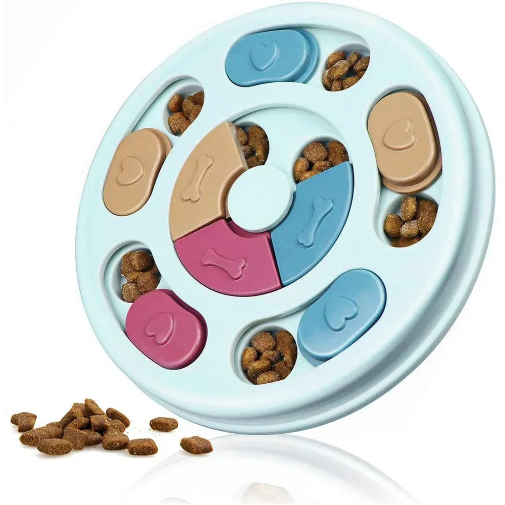 Interactive Dog & Cat Puzzle Feeder Toy - Enhances IQ and Slows Eating-My Little Pet