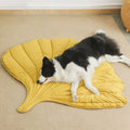 Breathable Leaf-Shaped Pet Mat - Washable and Eco-Friendly for Dogs and Cats-My Little Pet