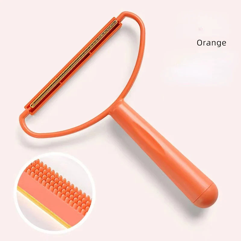 Portable Double-Sided Pet Hair Remover Brush for Clothing and Furniture-My Little Pet