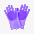 Silicone Pet Grooming Gloves for Cats and Dogs – Bathing, Hair Removal, and Cleaning Glove - My Little Pet