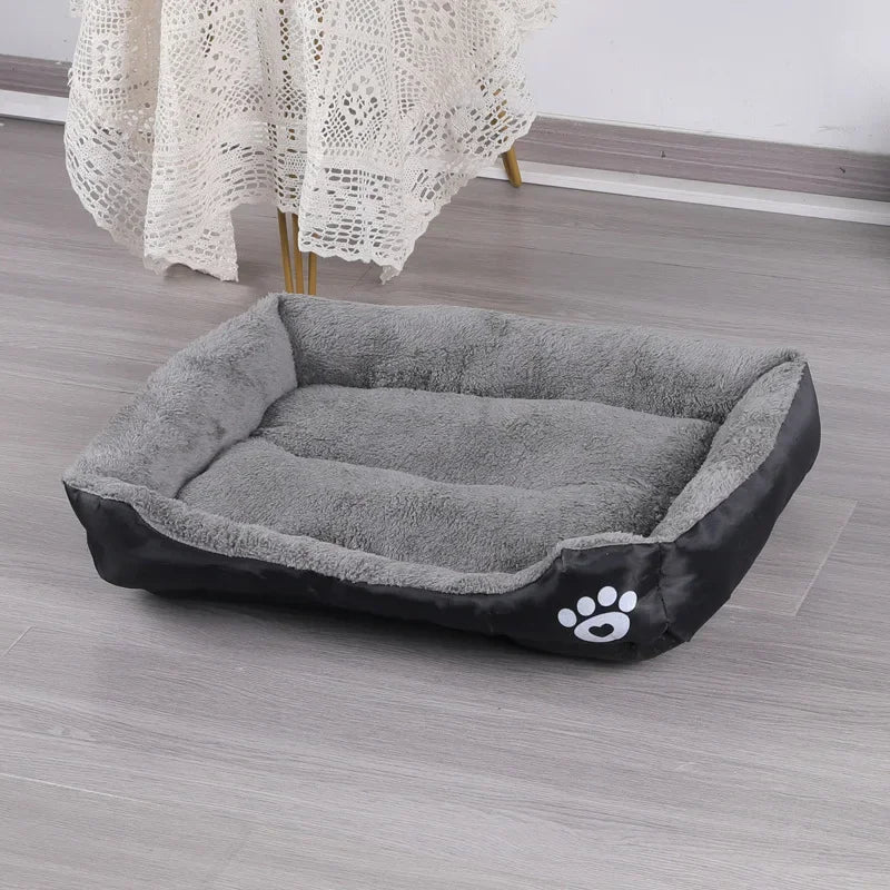 Luxurious Waterproof Cotton Pet Bed for Cats and Dogs-My Little Pet