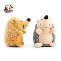 Interactive Hedgehog Plush Dog Toy with Squeaker-My Little Pet