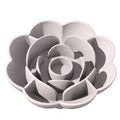 Rose-Shaped Silicone Slow Feeder Bowl for Dogs and Cats-My Little Pet