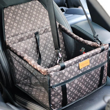 Waterproof Dog Car Seat Cover with Mesh Window-My Little Pet