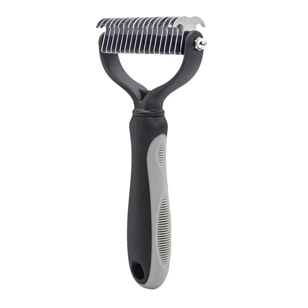 Pet Grooming Dematting Comb for Cats and Dogs, Hair Removal Brush for Long and Short Hair - My Little Pet