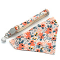 Adjustable Daisy Print Pet Bandana Collar - Breakaway Design for Cats & Small Dogs-My Little Pet