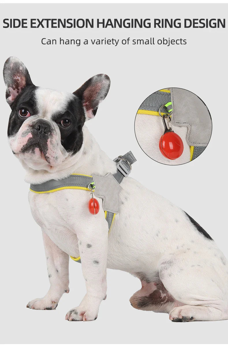 Reflective Adjustable Harness for Small to Medium Dogs and Cats-My Little Pet