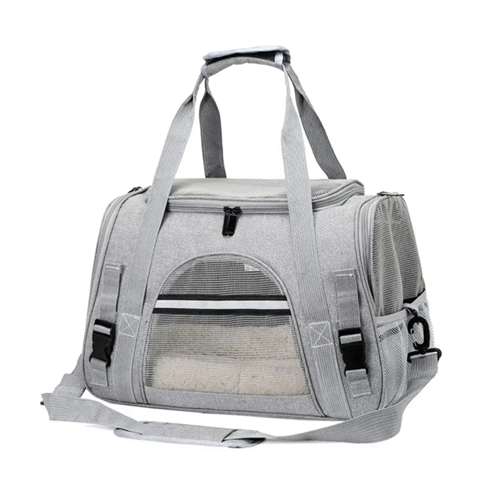 Premium Dog Carrier Backpack with Breathable Mesh and Thick Cushioning-My Little Pet