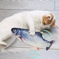 Interactive Electric Floppy Fish Cat Toy with USB Charging-My Little Pet