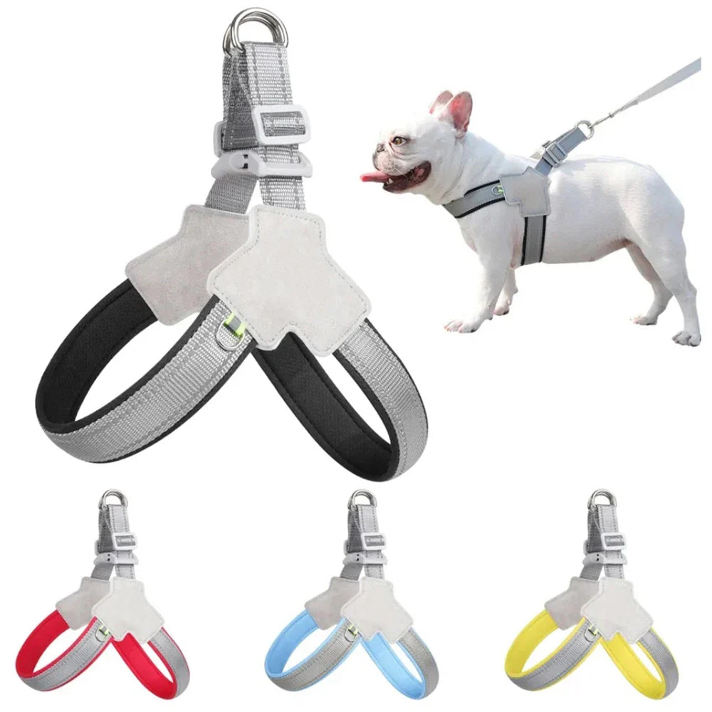 Reflective Adjustable Harness for Small to Medium Dogs and Cats-My Little Pet