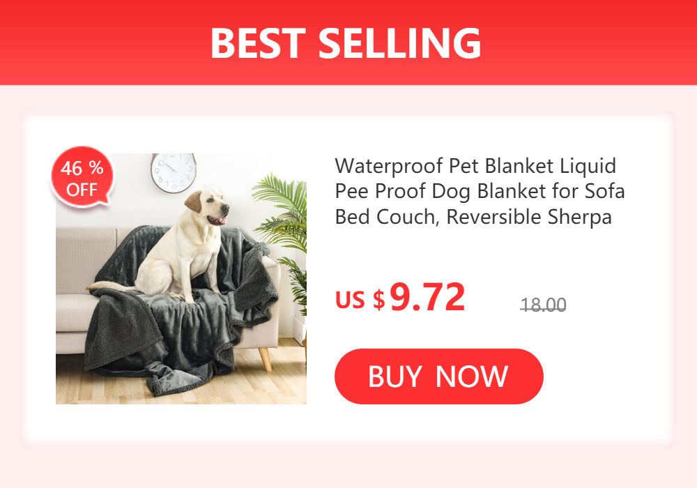 Reversible Waterproof Pet Blanket for Furniture Protection-My Little Pet