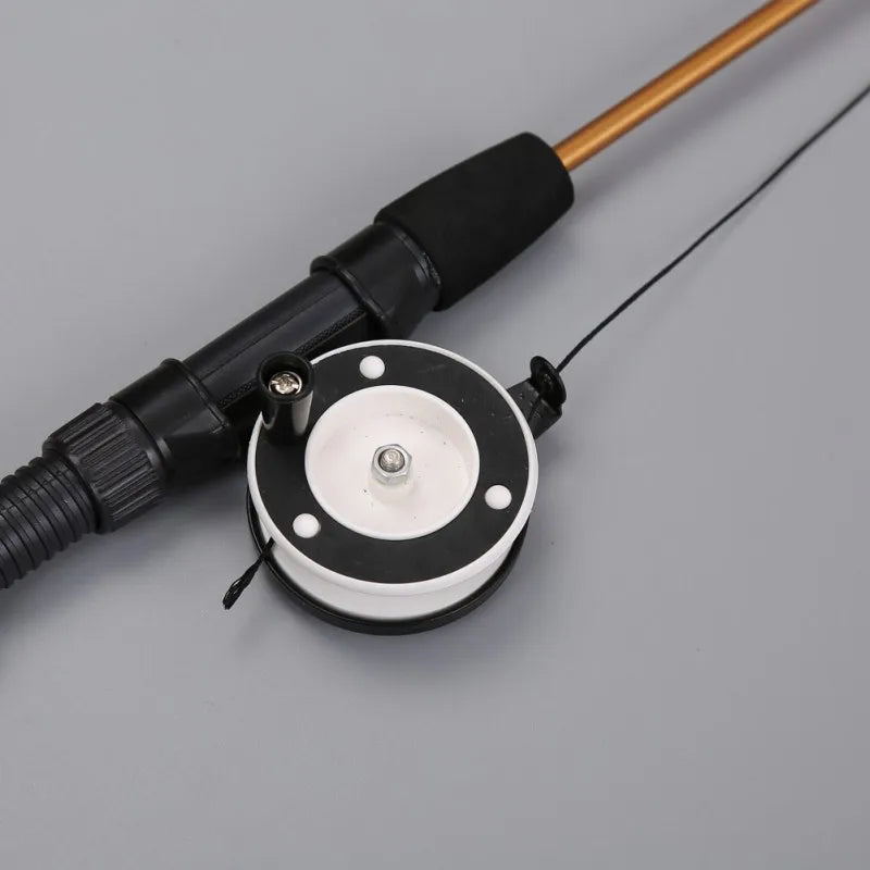 Retractable Feather Wand Cat Toy - Telescopic Fishing Rod Design-My Little Pet