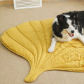 Breathable Leaf-Shaped Pet Mat - Washable and Eco-Friendly for Dogs and Cats-My Little Pet