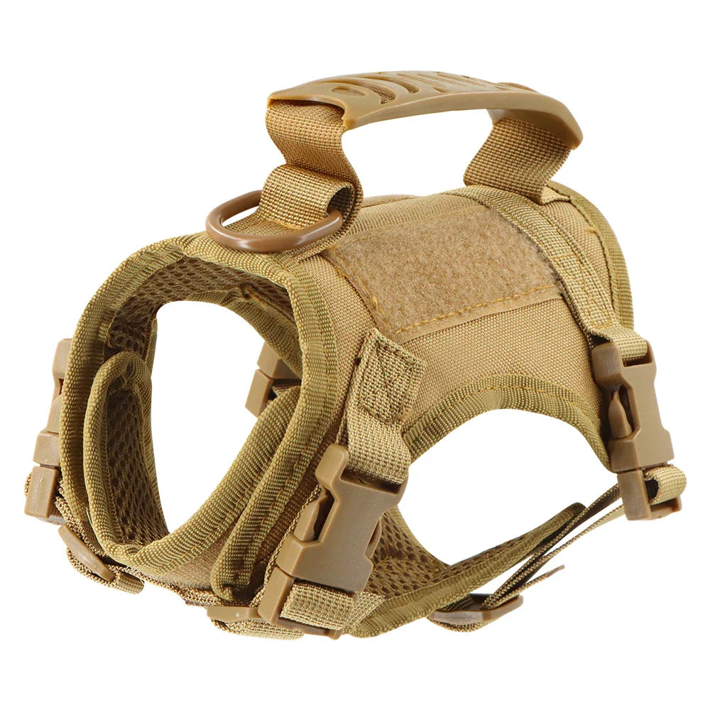 Tactical Cat Harness and Leash – Adjustable Vest for Small Dogs and Kittens-My Little Pet