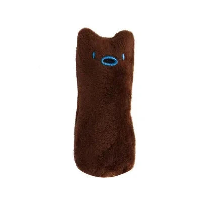 Interactive Catnip Plush Toy – Teeth Grinding and Chewing Cat Toy-My Little Pet