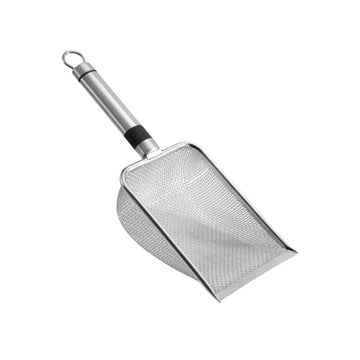 Stainless Steel Cat Litter Scoop – Durable, Easy Clean, Ergonomic Handle, Rust-Resistant, Ideal for Quick Waste Removal-My Little Pet