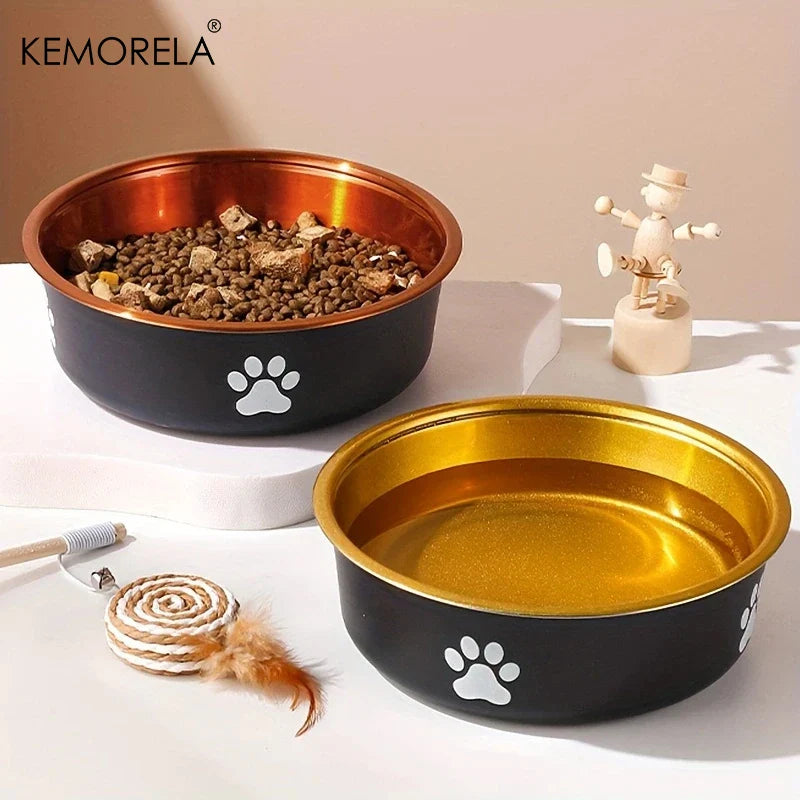 Non-Slip Stainless Steel Dog Bowls for All Sizes-My Little Pet