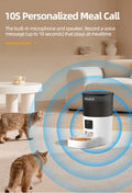 Smart Automatic Pet Feeder with Camera and Remote Control-My Little Pet