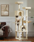 180CM Large Cat Tree Tower for Multi-Cat Households-My Little Pet