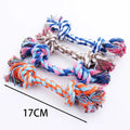 Interactive Cotton Rope Dog Toy with Dental Care Benefits-My Little Pet