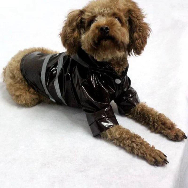 Reflective Waterproof Dog Raincoat for Small Pets-My Little Pet