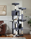 180CM Large Cat Tree Tower for Multi-Cat Households-My Little Pet