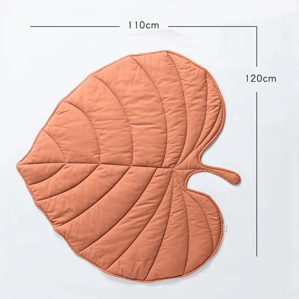 Breathable Leaf-Shaped Pet Mat - Washable and Eco-Friendly for Dogs and Cats-My Little Pet