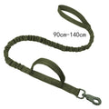 Adjustable Tactical Dog Collar with Matching Leash Set - Durable Nylon for Training and Walking-My Little Pet