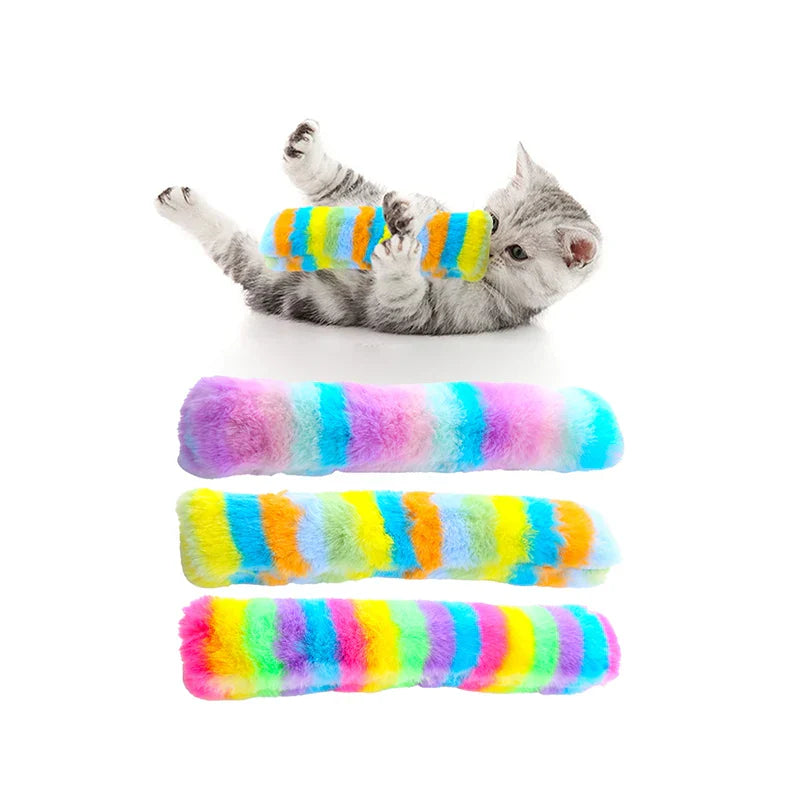 Interactive Catnip Plush Pillow Toy for Cats-My Little Pet