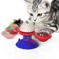 Interactive Windmill Cat Toy with Freeze-Dried Catnip-My Little Pet