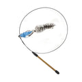 Interactive Peacock Feather Cat Toy with Bell and Suction Cup-My Little Pet