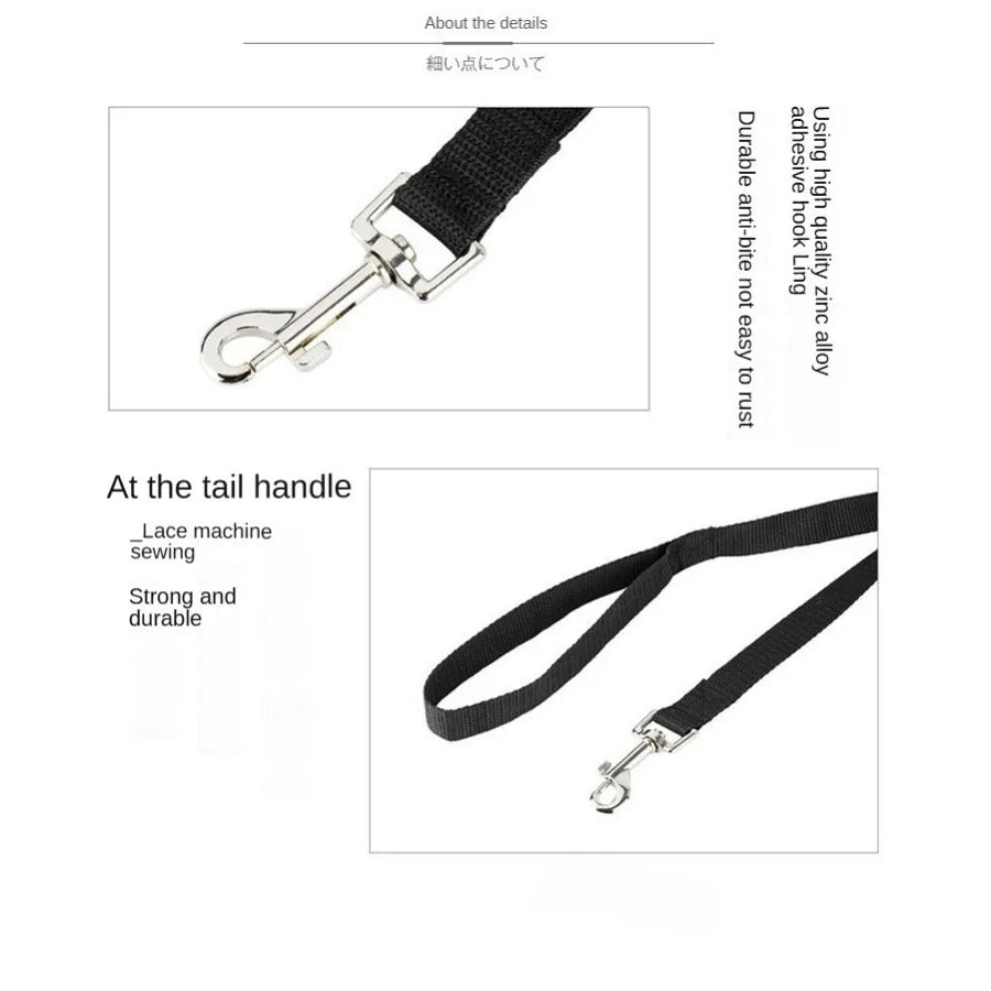 Durable Nylon Dog Leash - Available in 6m and 10m Lengths-My Little Pet