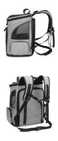 Expandable Large Capacity Pet Backpack for Dogs and Cats-My Little Pet