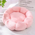 Floral Pet Nest for Cats and Small Dogs - Warm and Cozy for All Seasons-My Little Pet