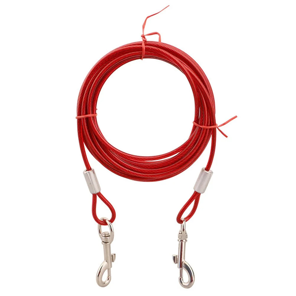 Heavy-Duty Chew-Proof Double Dog Leash for Training and Walking-My Little Pet