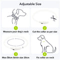 Rechargeable LED Dog Collar - Adjustable, Luminous Safety Collar for Pets-My Little Pet