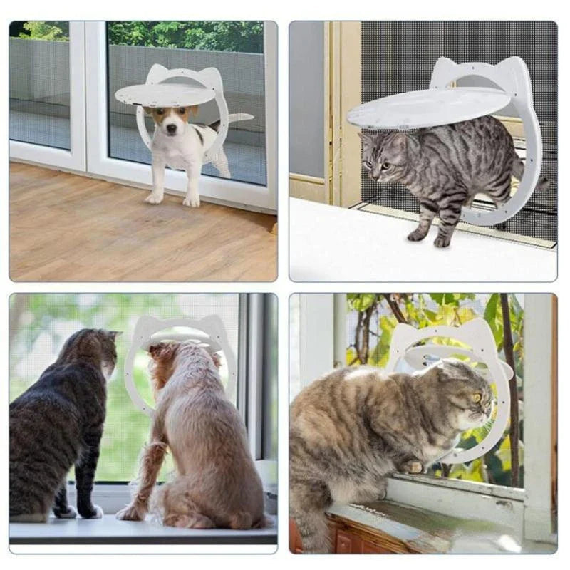 Magnetic Pet Screen Door with Lock for Small Dogs and Cats-My Little Pet