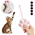 Interactive Laser Cat Toy with USB Charging and 5 Pattern Options-My Little Pet