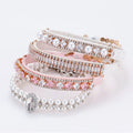 Elegant Pearl and Rhinestone Pet Collar-My Little Pet