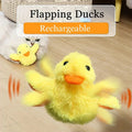 Interactive Flapping Duck Cat Toy with Vibration Sensor and Rechargeable Battery-My Little Pet