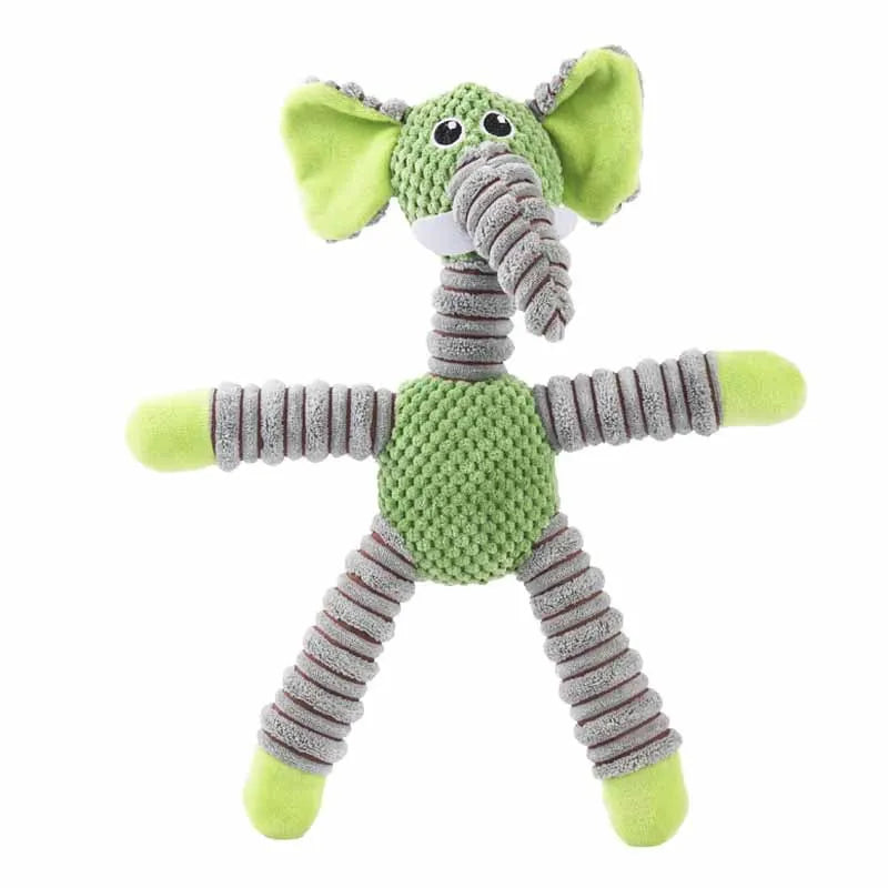 Elephant Pet Push Toy – Interactive Self-Relieving & Vocalizing Toy for Dogs and Cats - My Little Pet