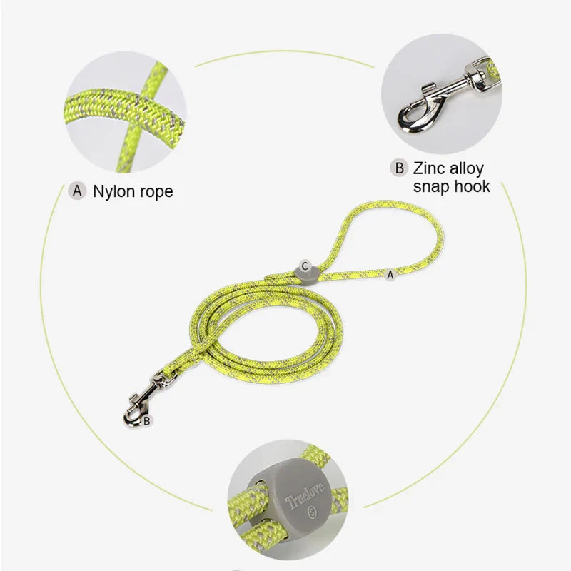 Truelove Fashion Nylon Rope Dog Leash for Small Pets-My Little Pet