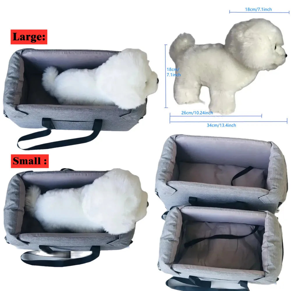 Portable Dog Car Seat and Travel Carrier for Small Pets-My Little Pet