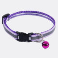 Adjustable Reflective Pet Collar with Bell for Dogs and Cats-My Little Pet