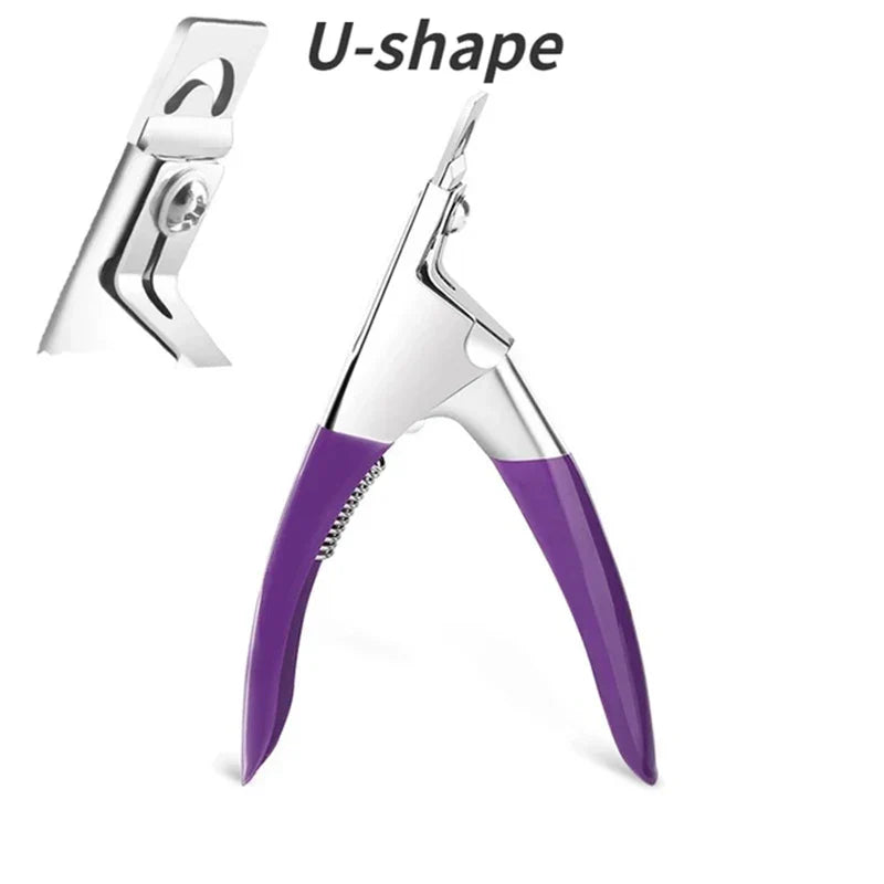 Professional Pet Nail Clippers - Stainless Steel Guillotine Cutter for Small and Medium Dogs and Cats - My Little Pet