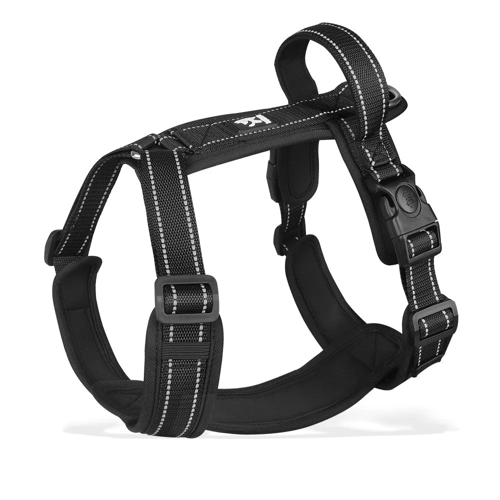 Adjustable Dog Harness with Quick Release and Reflective Design for All Dog Sizes-My Little Pet