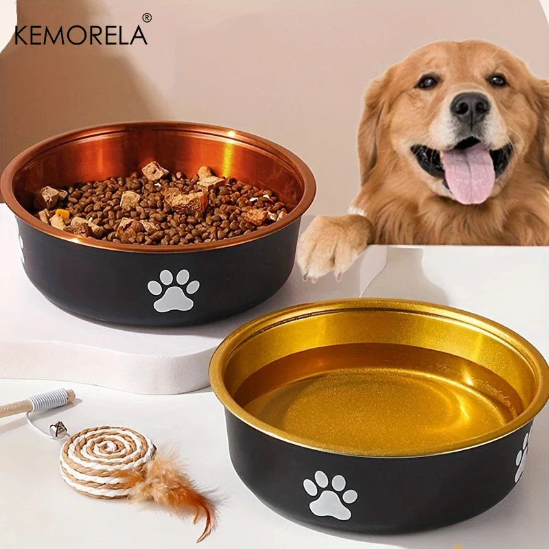 Non-Slip Stainless Steel Dog Bowls for All Sizes-My Little Pet