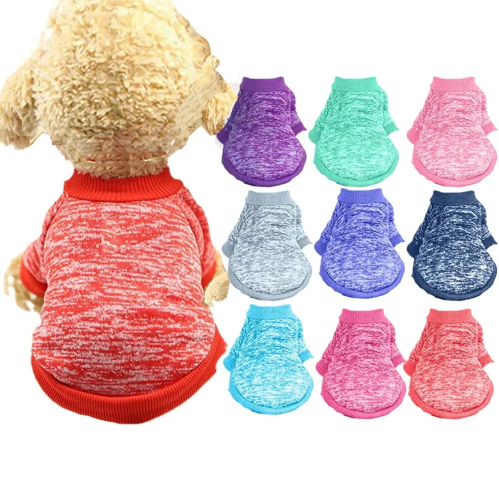 Stylish Pet Sweater for Dogs and Cats - Suitable for Spring, Autumn, and Winter-My Little Pet