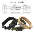 Tactical Dog Harness and Leash Set for All Dog Sizes-My Little Pet