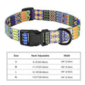 Bohemian Style Floral Dog Collar - Durable Nylon-My Little Pet